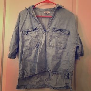 Forever 21 soft denim shirt
